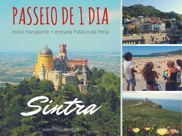 Visite Sintra: passeio de 1 dia com transporte